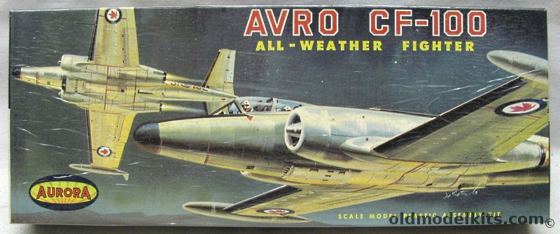 Aurora 1/67 Avro CF-100 Canuck All-Weather Fighter, 137-130 plastic model kit